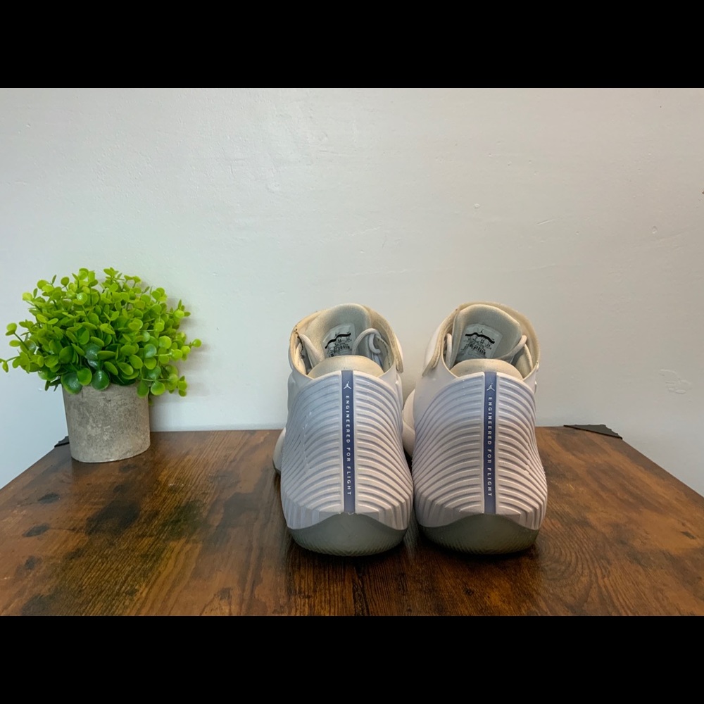Jordan Why Not Zer0.1 Triple White Size 10 - Picture 2 of 8